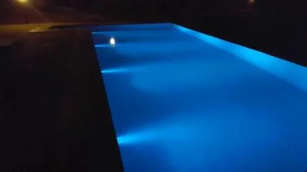 Preço de fábrica por grosso 3W à prova de água subaquática embutida LED piscina luz RGB com marcação RoHS