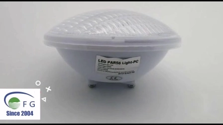 RGB PAR 56 Piscina 12V IP68 Lâmpada LED para Piscina (PC/Vidro/316SS)