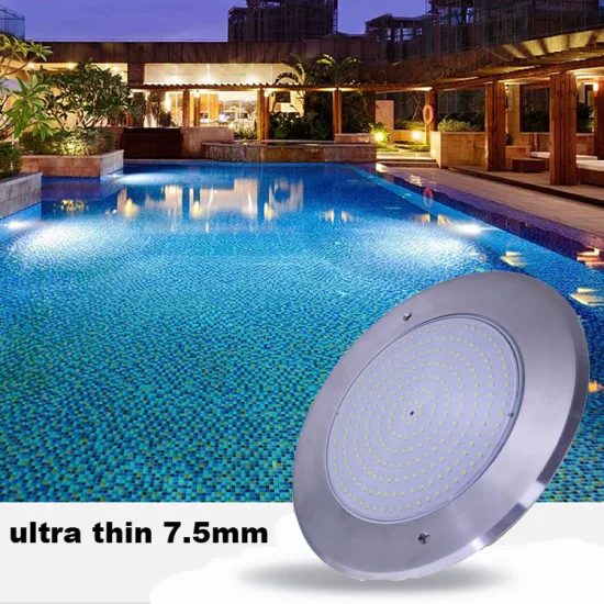 316ss DC12V piscina de luz LED de alta potência 25W 35W 42W luz de piscina embutida