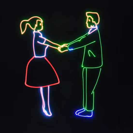 Sistema de show de discoteca DJ RGB 4W RGB