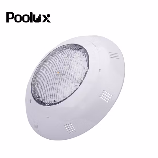 IP68 à prova d'água para montagem em parede, material plástico, aplicação subaquática para piscina, luzes LED subaquáticas 24W 35W AC12V