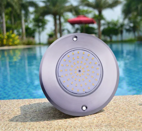 LED para piscina SPA luz branca fresca subaquática 12V 12W à prova d'água embutida IP68 LED para piscina